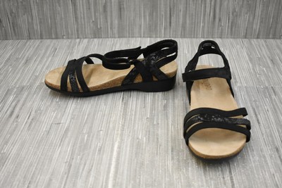 **Munro Summer Sandal, Women's Size 8.5WW, Black 665584295466 | eBay