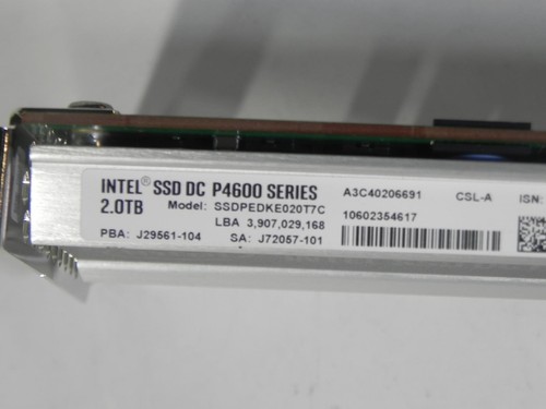 Intel 2TB PCIe SSD DC P4600 Series SSDPEDKE020T7C HHHL 99% Health - Picture 3 of 6