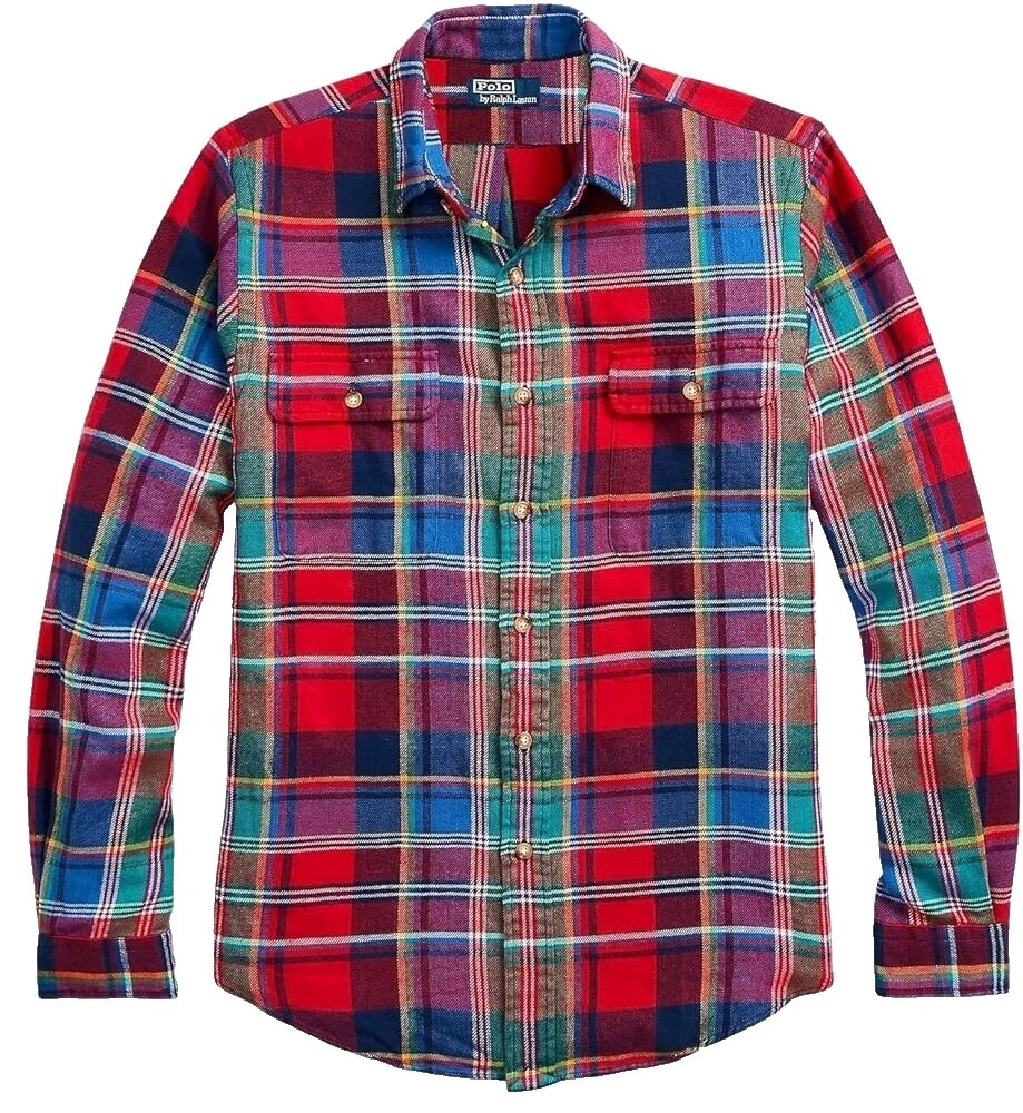 Polo Ralph Lauren Suede Casual Button-Down Shirts for Men