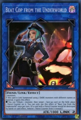 Beat Cop from the Underworld - GEIM-EN048 - Super Rare - 1st Edition x3 - Near M
