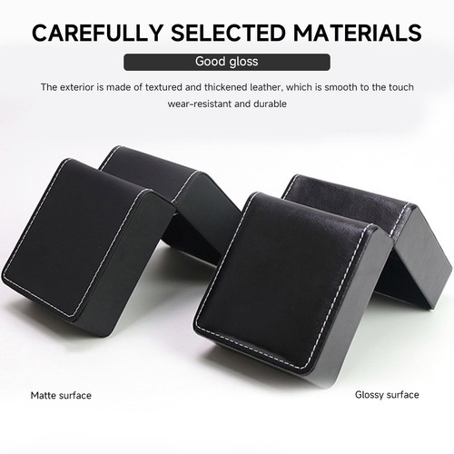 Single Watch Gift Box with Pillow PU Leather Wristwatch Display Case Organizer - Picture 6 of 16