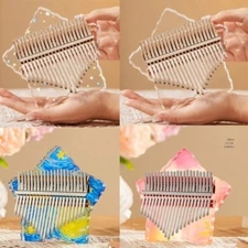  17 21 Keys Kalimba Thumb Piano Crystal Kalimba Acrylic Finger Piano Child Gift