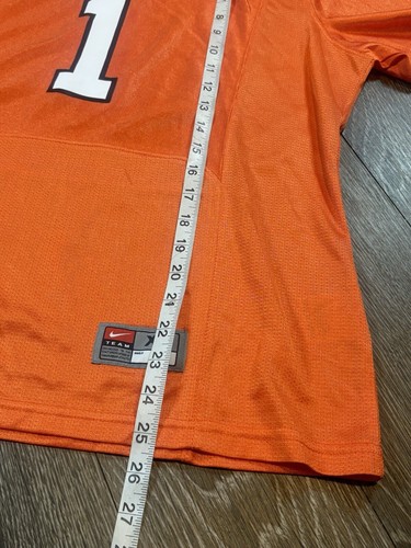 NWT Nike OSU COWBOYS Football Jersey Womens XL Oklahoma State Orange New - Picture 6 of 8