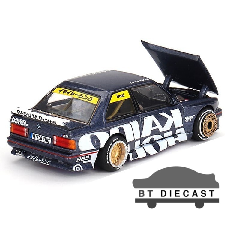 限定MINIGT KAIDO★HOUSE BMW (M3) 152 チェイス MINI GT x KAIDO HOUSE BMW M3 E30 KAIDO WORKS V1 1/64 DIECAST DARK