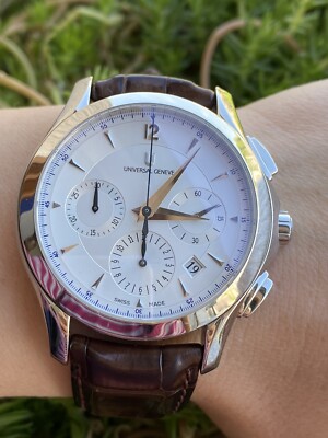 UNIVERSAL GENEVE CHRONOGRAPHE AUTOMATIC TIMER UG 71.6 REF.871.128 MENS 42mm