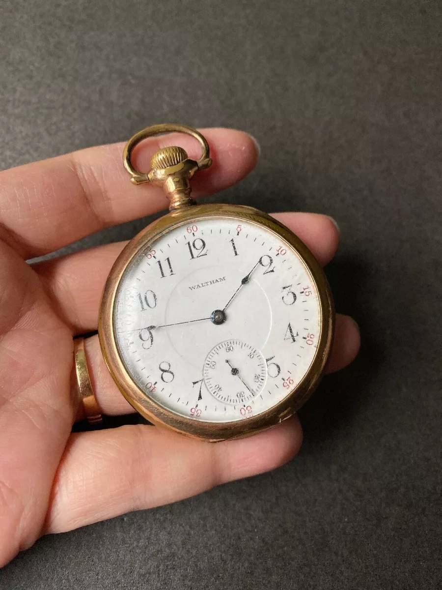 ANTIQUE WALTHAM 20 YEAR C.W.C. PLANET HUNTER CASE POCKET WATCH eBay