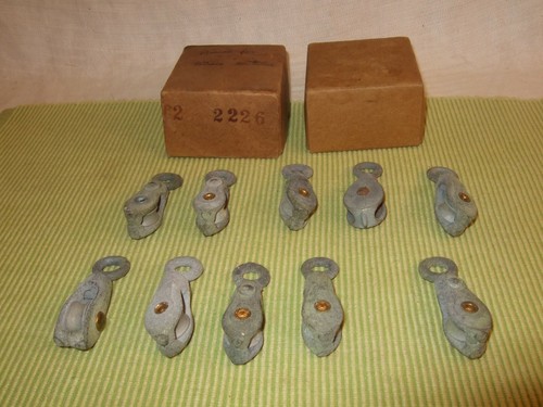 NOS UNUSED SINGLE BLOCK SWIVEL PULLEY 5/8" H L Judd Co. NYNY USA Lot of 10 Pulle - Picture 9 of 12