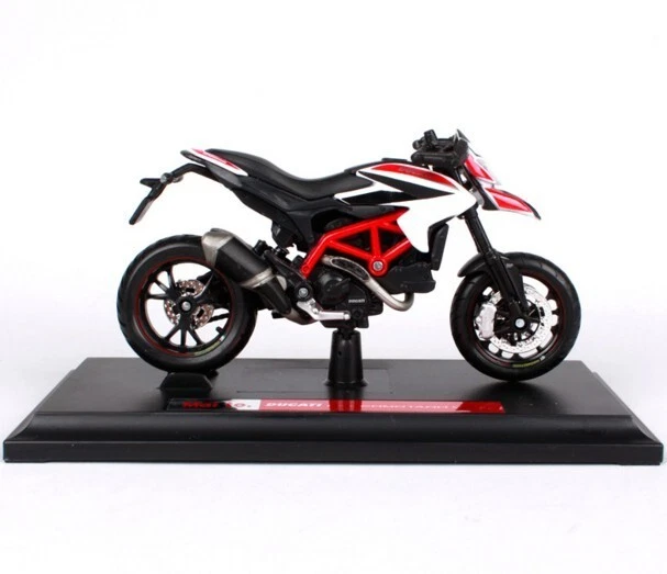Modelo de moto Maisto Ducati Hypermotard SP 1:18 nuevo en caja Foto 2 de 4