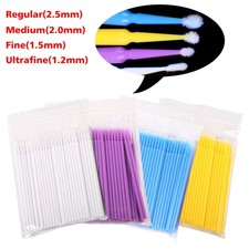 Micro Brushes Applicators Microbrush Dental Regular, Fine, Super Fine USA