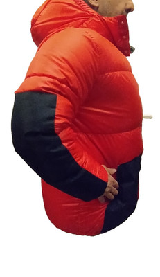 ECHTE GÄNSEDAUNENJACKE, Bergsteiger, Herren, Größe 54 / XXL
