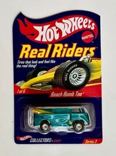 2004 Hot Wheels  Real Riders  BEACH BOMB TOO Series 3 RLC AQUA  #06004/10500