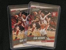 2017-18 Panini Prestige Bam Adebayo RC Rookie 2 Card Lot #164 