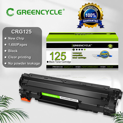 For Canon ImageClass MF3010 LBP6000 LBP6030w LBP6030 125 CRG-125 Black Toner