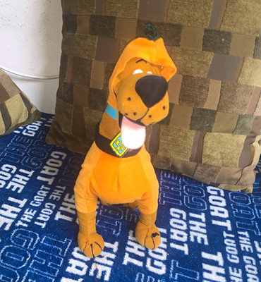 Toy Factory Scooby-Doo Plush Stuffed Dog, Halloween Pumpkin Costume 2006