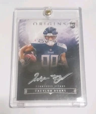 2022 Origins Treylon Burks RC Auto Silver Ink /25 #DAU-TBU