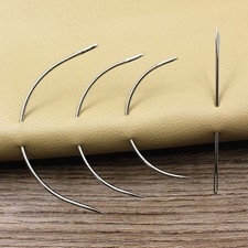 30pcs Stainless Steel Leather Craft Needle Hand Sewing Needle  Stitching