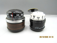 Lot Of 2 Vintage Auto Compasses One Sherrill And One Unbranded Working Lot Of 2 Vintage Auto Compasses One Sherrill And One Unbranded Working