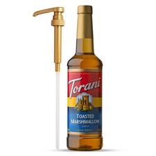 Torani Coffee Syrup, Toasted Marshmallow, Pump Included, 25.4 Fl Oz