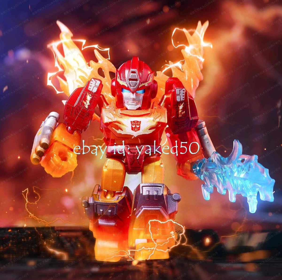 Rodimus Prime ULTRA-RARE Transformers Model Figure 2.15-inch