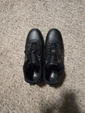 Men's Size 15 5E Propet Cliff Walker Black Leather Hiking Boots No Box