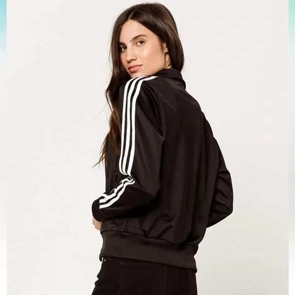 adidas Originals Superstar Track Jacket | Retro Style Casual 3-Stripes Zip-Up - Image 3 of 4