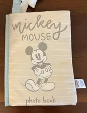 Disney Baby Soft Mickey Mouse My First Photo Album Crinkle Play Book