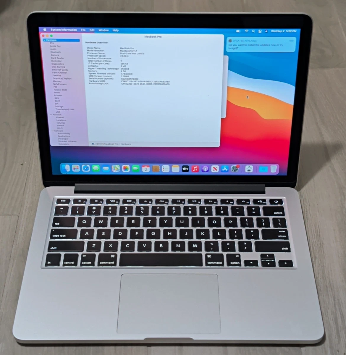 2014 Apple MacBook Pro 13.3 Inch Laptops for sale | eBay