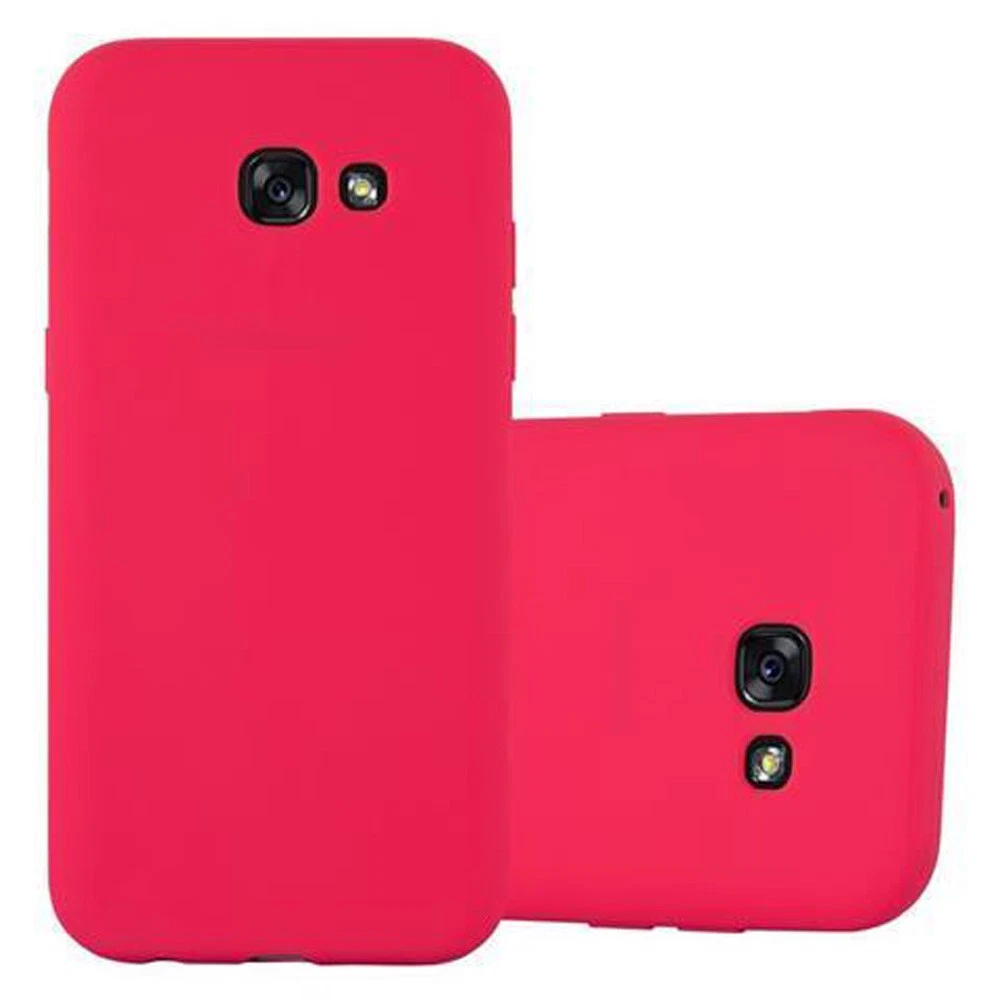 Ailisi Cover Samsung Galaxy S8, Red Flip Cover Cartoon