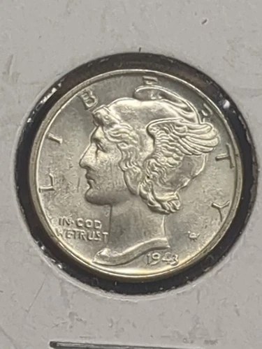 1943 Mercury Dime Brilliant UNCIRCULATED