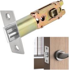 Tubular Mortice Latch 60-70mm Adjustable Door Latch Tubular for Internal Door F