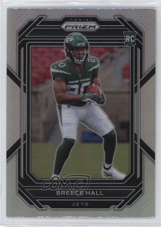 2022 Panini Prizm Rookies Silver Prizm Breece Hall #317 Rookie RC