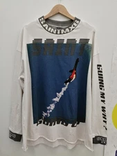 Saint Michael Going Long Sleeve TShirt Black Size Not Specified Used