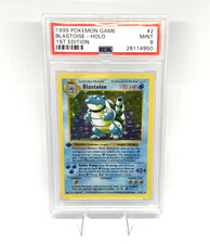Blastoise – 1st Edition Base Set Shadowless #2 Holo PSA 9 Mint – English (1999)