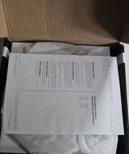 StoreSignature Hardware 449721 1.8 GPM 8" Wide Modern Round Rain Shower Head - Picture 6 of 6