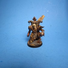 GW Warhammer 40k Death Guard Plague Marine Champion Modded Plastic Painted d07