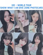 [IVE] WORLD TOUR - SHOW WHAT I AM DIVE ZONE Day1 Photocard