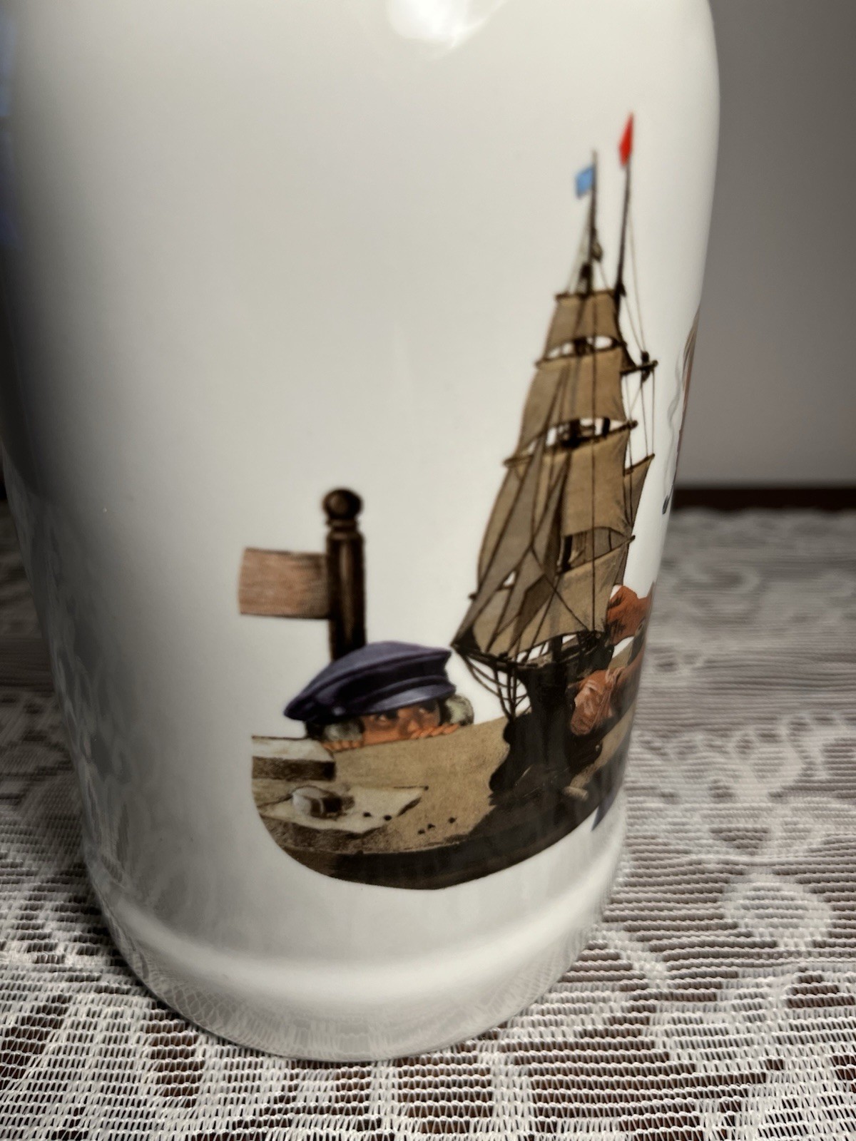 Norman Rockwell Collection The Captain And First Mate Coffee Mug / Beer Tankard