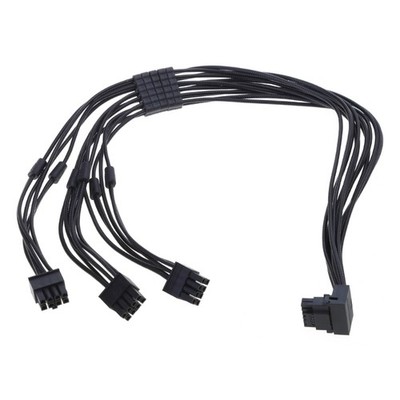 4x 3x8Pin Male to 12VHPWR PCIE5.0 16Pin ATX3.0 Modular Cable for RTX40 GPU Line