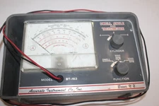 Dwell Angle and Tachometer by Accurate Instruments Co. Inc. Large Screen with Ca