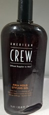  DAMAGED PACKAGING American Crew Frim Hold Styling Gel, 33.8 oz.
