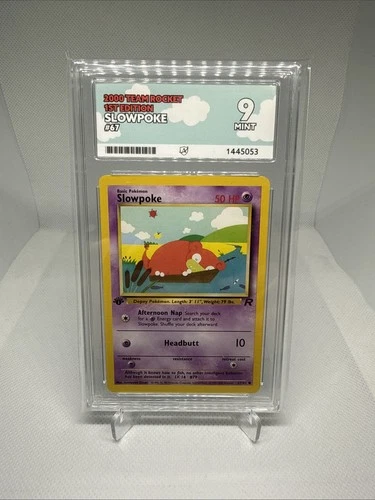 Slowpoke 67/82 Team Rocket First Edition Near Mint ACE 9