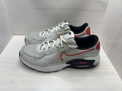 Nike Air Max Excee Men's Size 10.5 Shoes Light Gray/Black/Red
