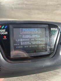 SEGA Game Gear Handheld System w/ 4 Games All New Recapped