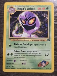 Koga's Arbok 25/132 Gym Challenge Unlimited Non-Holo Rare
