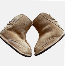 UGG Jesse Booties Infant Size S Chestnut Suede Sheepskin Lined Winter Boots 5206