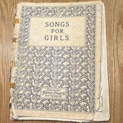 Vintage Collection Of Studio Songs  Songs for Girls  Sheet Music