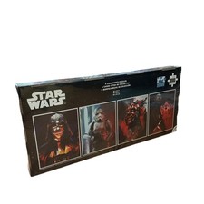 Star Wars Collectors Puzzle Set, Set of 4 1,000 Piece Puzzles Holiday NEW