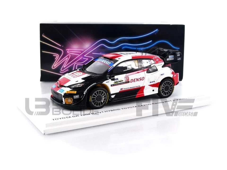SPARK 1/43 - TOYOTA GR YARIS RALLY1 HYBRID - 2ND JAPAN RALLYE 2023 S6732 - Photo 1/1