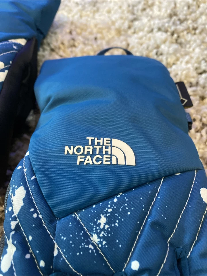 The North Face Montana Gore-Tex Glove Women's Print NF0A3349 Aqua Blue Sz Medium - Image 2 of 4