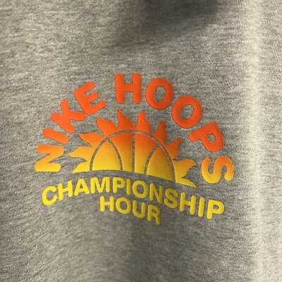 Nike Hoops Championship Hour Basketball Sweatshirt Gray DJ3024-063